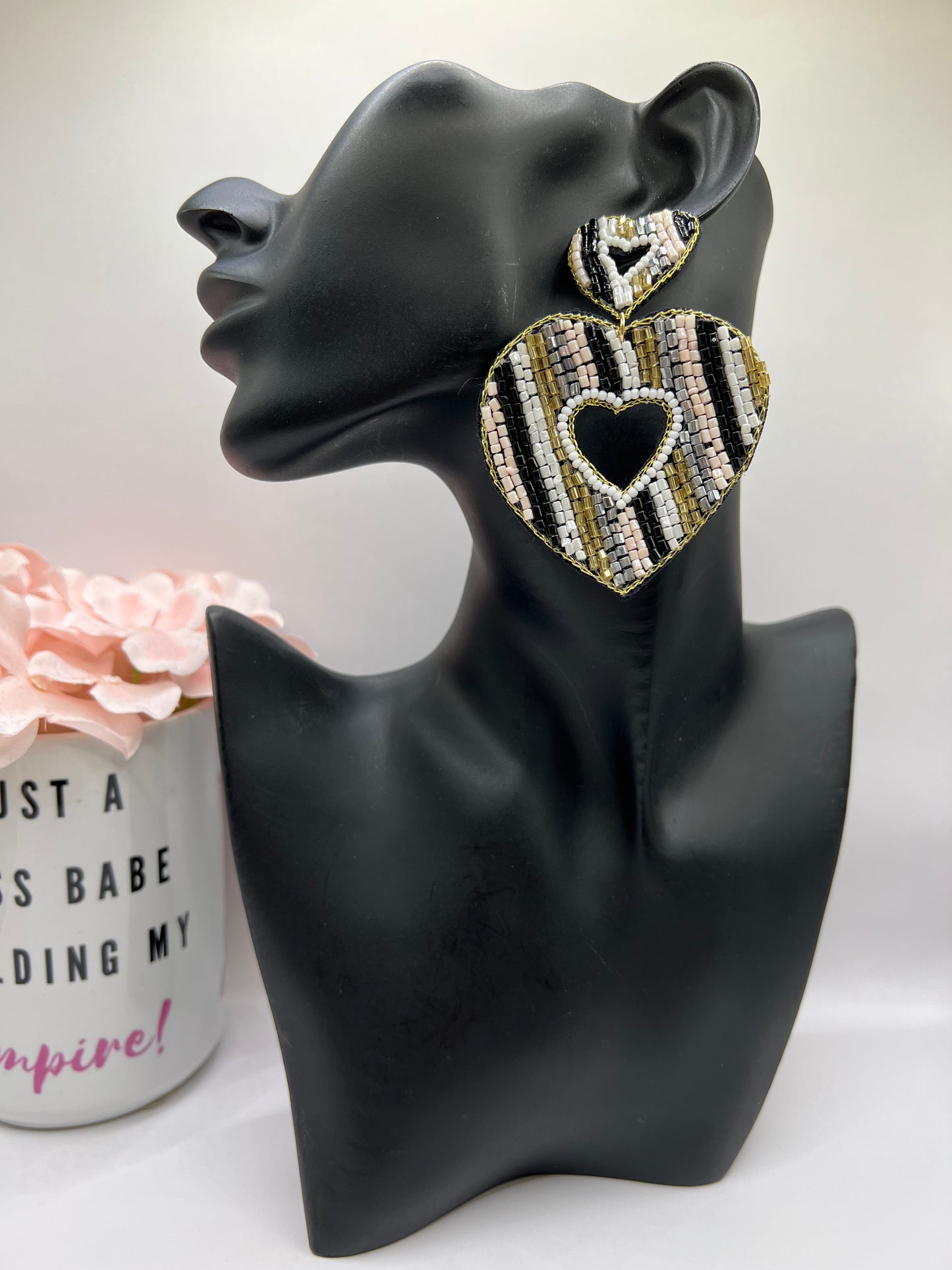 Beaded Hearts