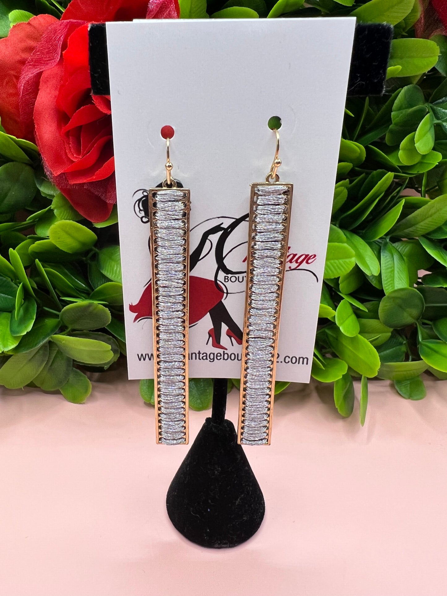Threaded Dangles Earrings