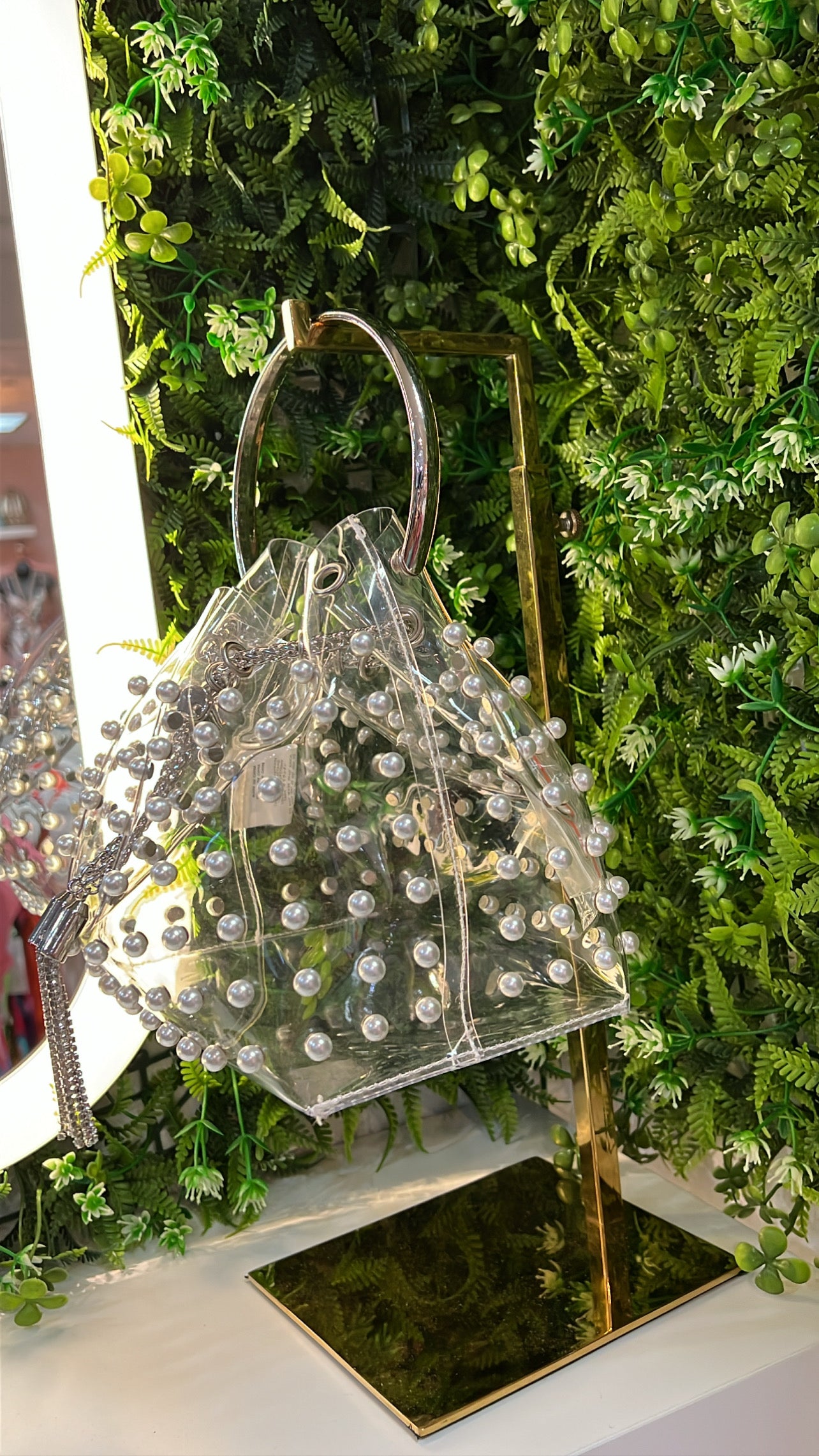 Girls & Pearls Bucket Bag