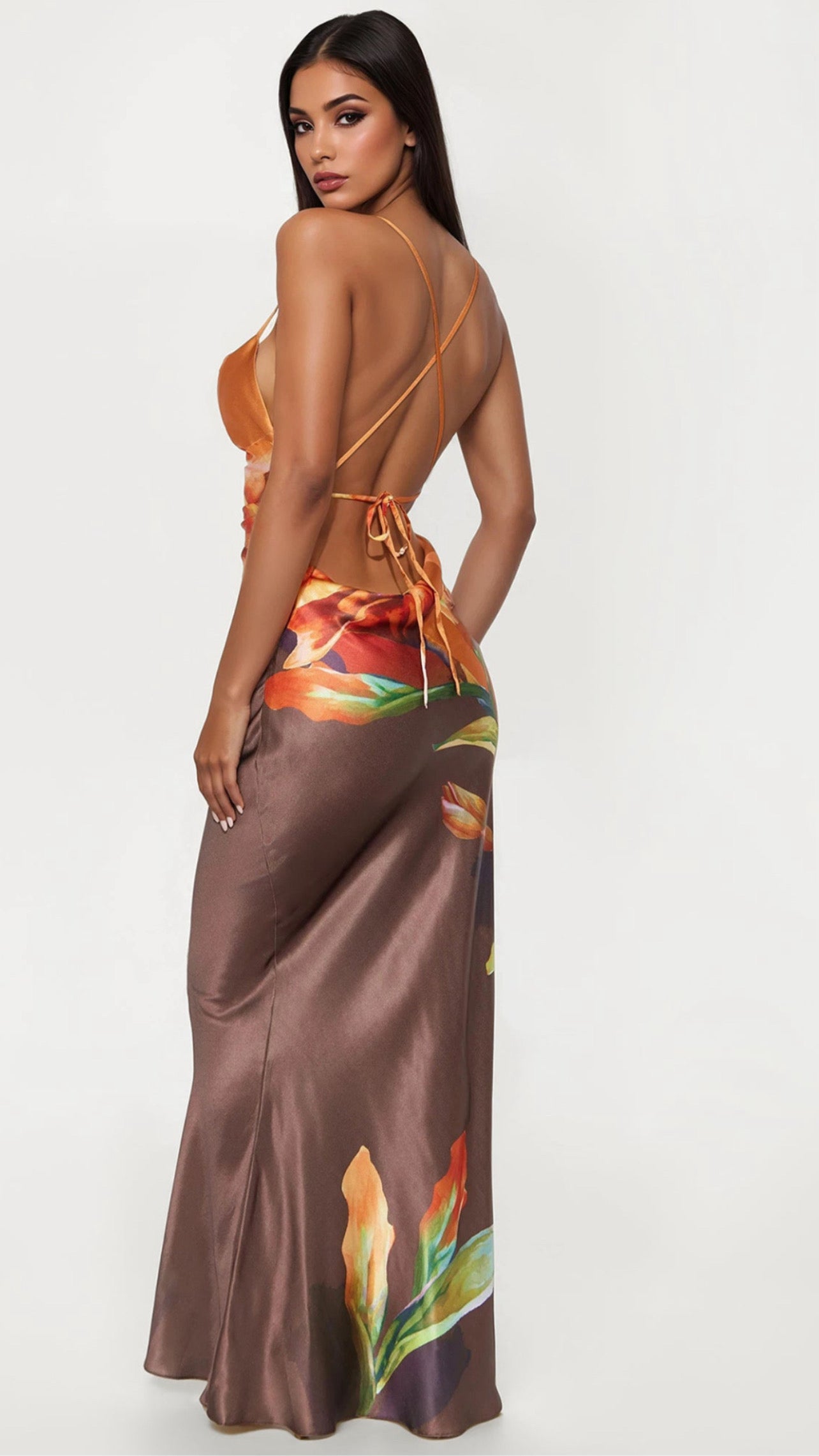 Camille Satin Maxie