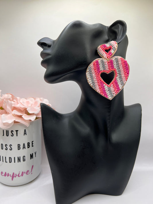 Beaded Hearts