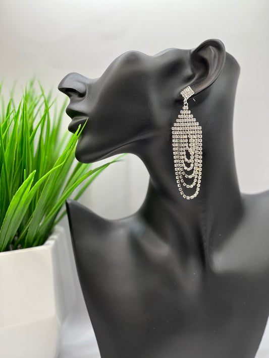 Mia Rhinestone Earrings