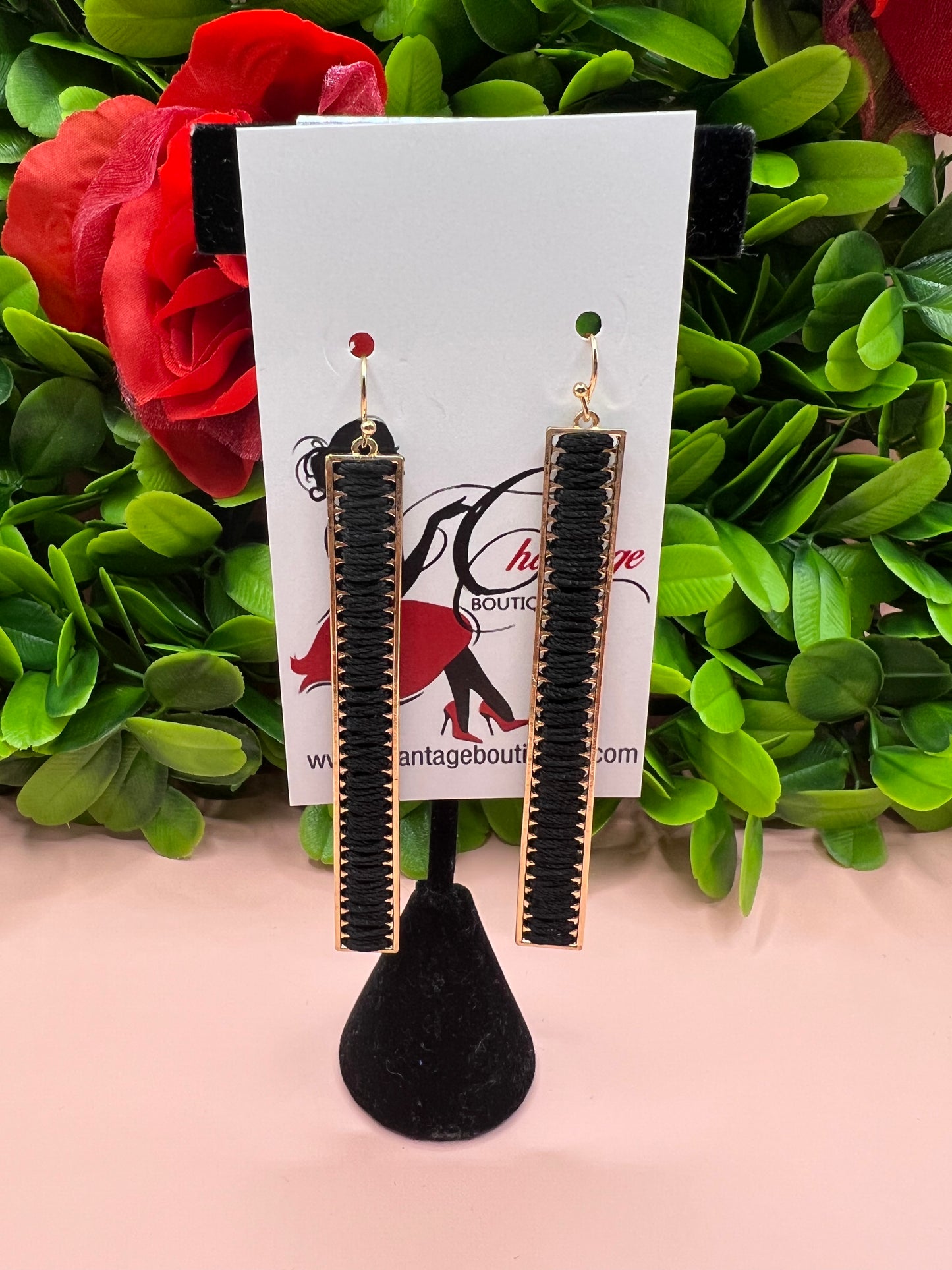 Threaded Dangles Earrings