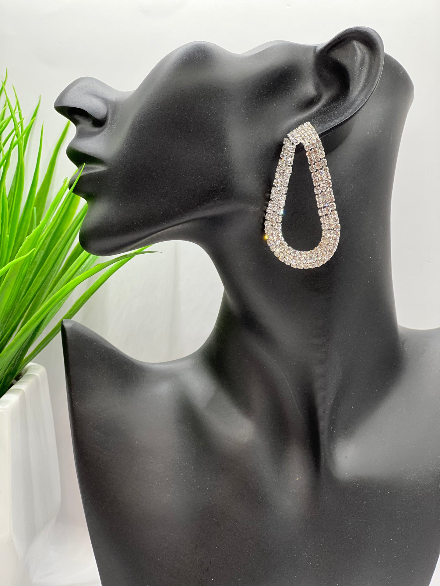 Rhinestone Tear Drops