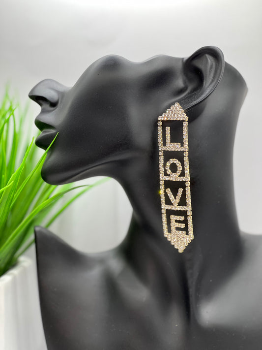 Love Rhinestone Earring