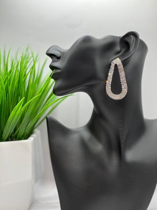 Rhinestone Tear Drops