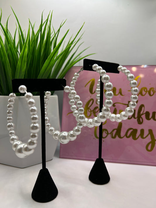 Girls Love Pearls Earrings