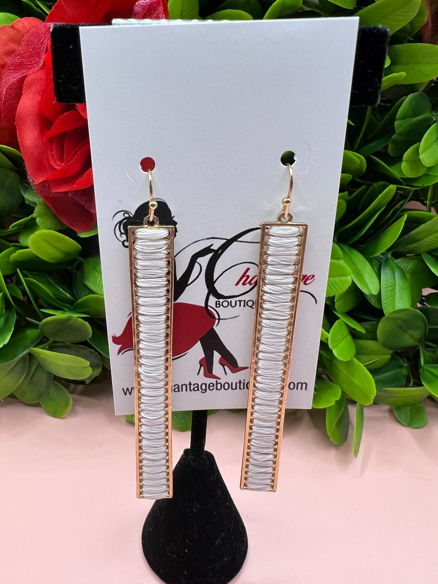 Threaded Dangles Earrings
