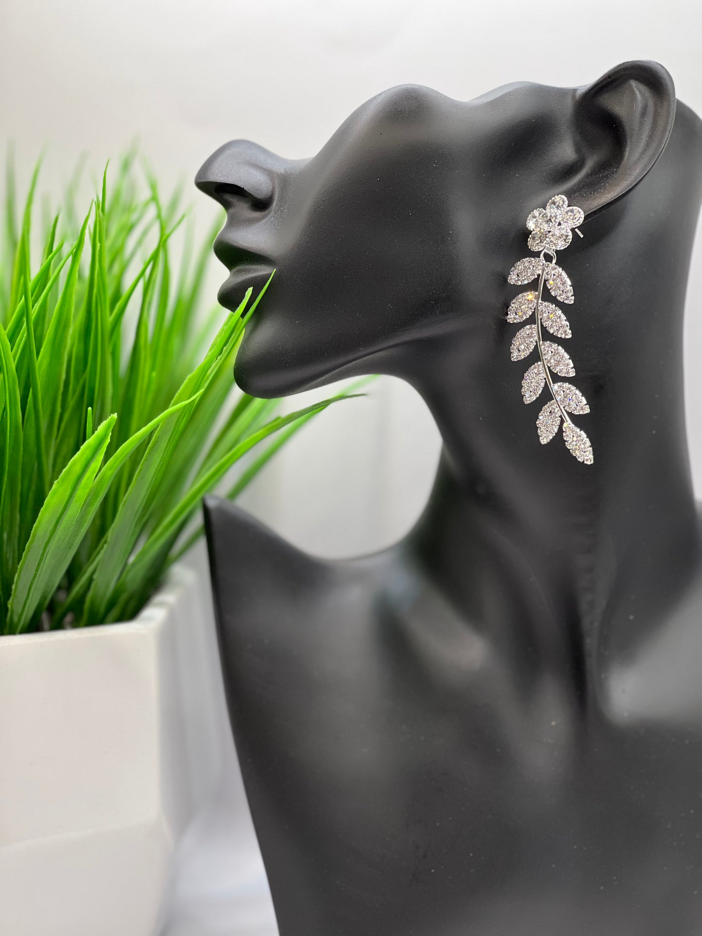 Flower Leaf Earrings