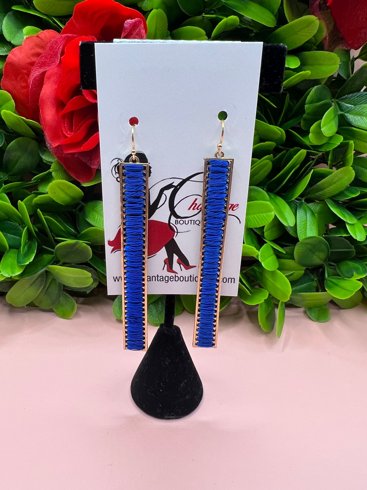 Threaded Dangles Earrings