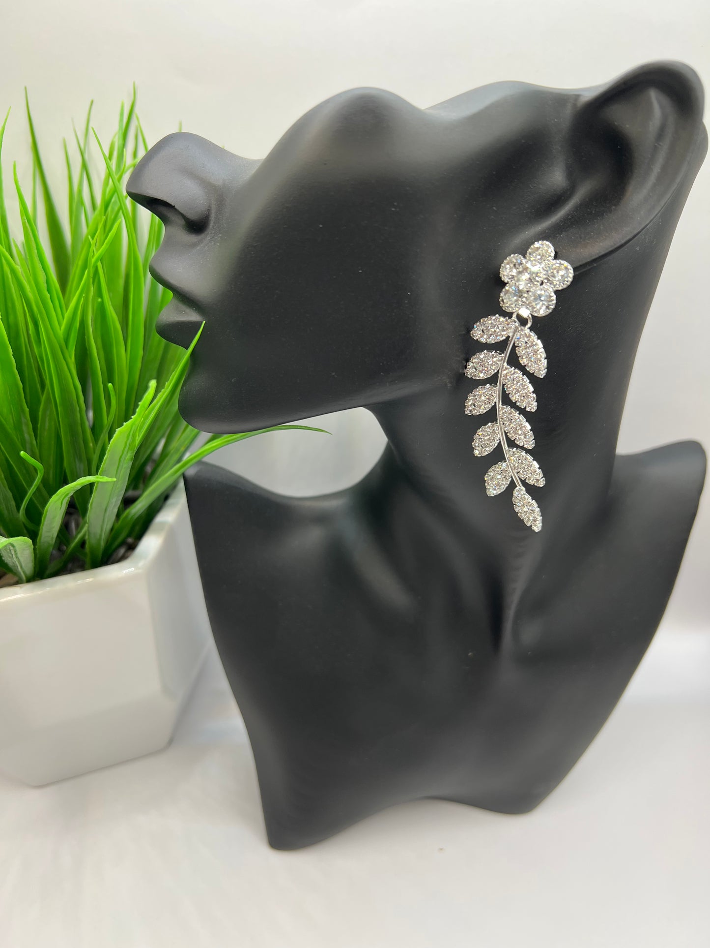 Flower Leaf Earrings