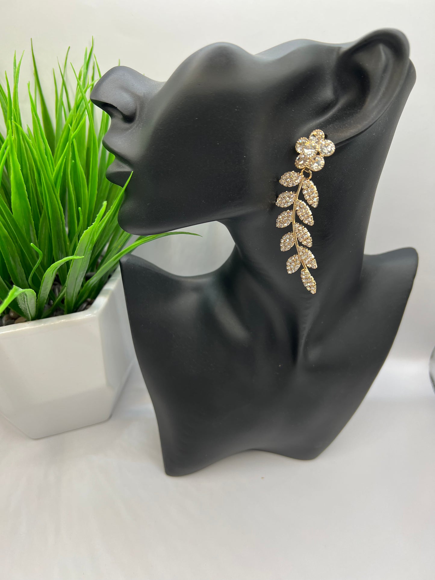 Flower Leaf Earrings